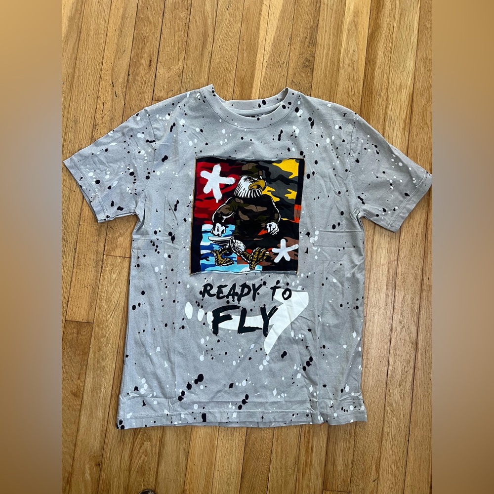 PARABELLUM Ready to Fly Graphic Tee - Gray